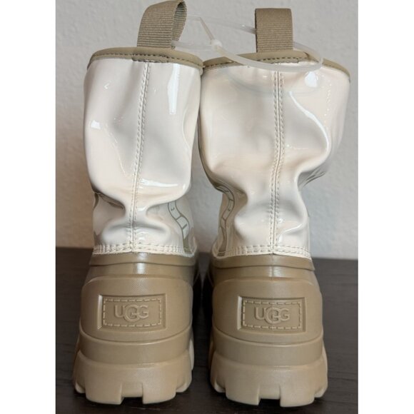 UGG SZ 6 Women Classic Brellah Water Repellent Boot Mustard Seed/Jasmine Color - Picture 4 of 12